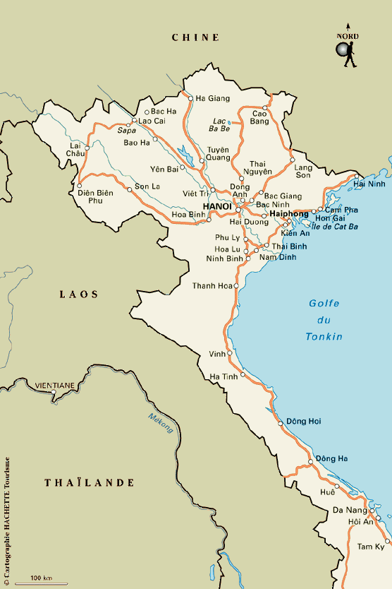 Notre itin�raire en Vietnam