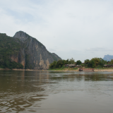 Bateau lent sur le Mékong - Laos