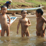 Trajet sur la Nam Ou - De Niang Khiaw à Muang Ngoi Neua - Laos